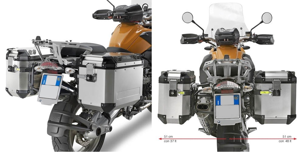 KL684CAM nosič bočních kufrů BMW R 1200 GS / Adventure (04-13)