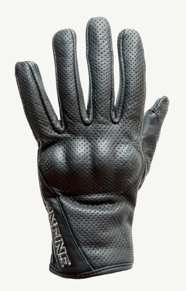 OCT-223/K černé kožené moto rukavice INFINE XL