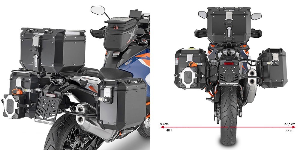 KLO7713CAM nosič bočních kufrů KTM 1290 Super Adventure S / R (21-22)