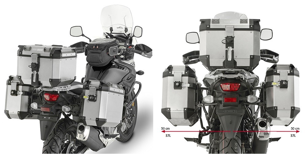 KL3112CAM nosič bočních kufrů SUZUKI DL 650 V-Strom (17-22)