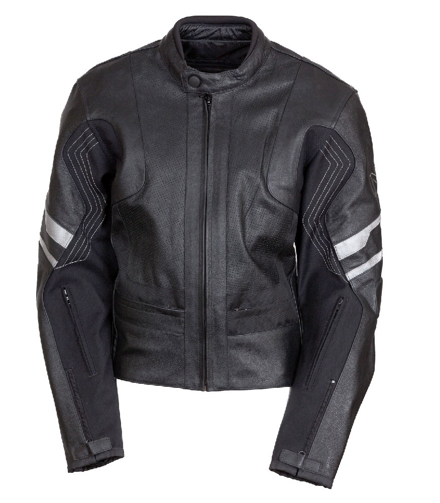 ETERNITY - kožená černá moto bunda INFINE 3XL