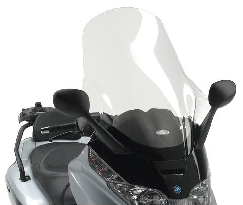 KD500ST čiré plexi PIAGGIO X8 / X-Evo125-150-200-250-400 (04-11)