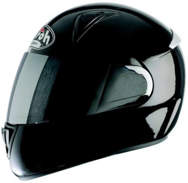 LEOX COLOR LX06 - integrální černá moto helma Airoh XL