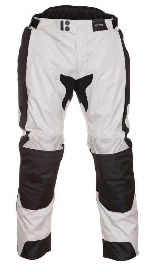 ORIEL šedé textilní moto kalhoty INFINE XL