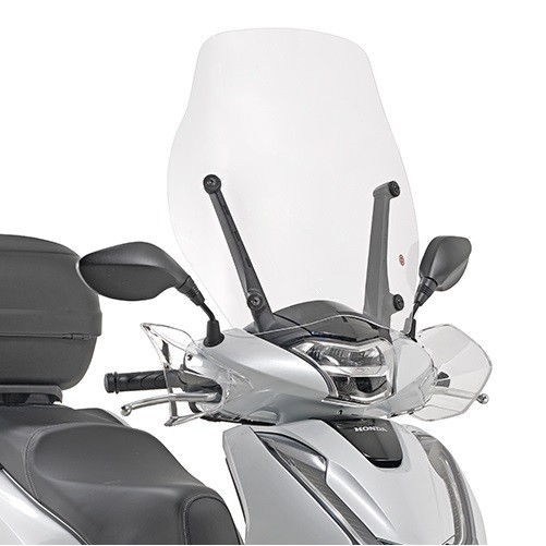 KD1155ST čiré plexi HONDA SH 125i - 150i  (17-19) / NIU NQI-MQI+ (19-22)