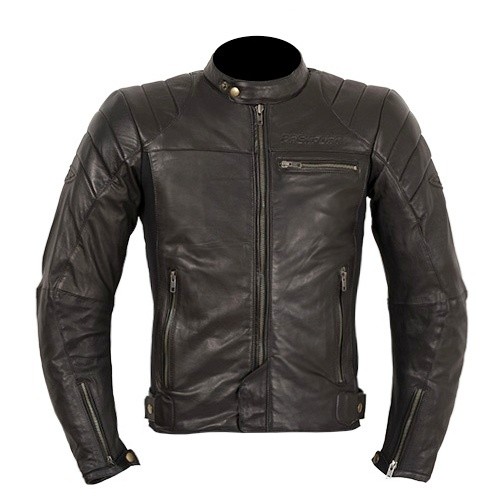 GHOST LADY - černá kožená moto dámská bunda PREXPORT - 40