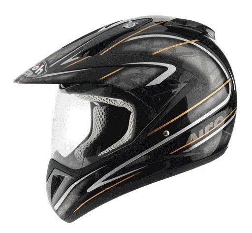 S4 FREE S4F35 - enduro šedá moto helma Airoh XS