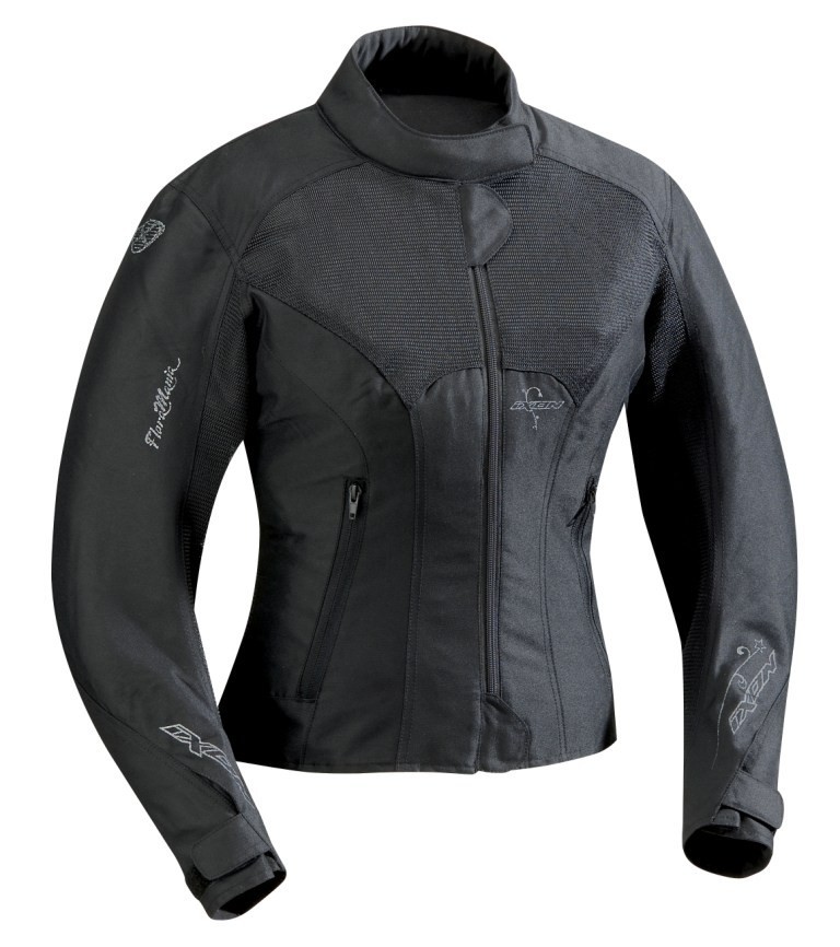 FLORA - E4402F dámská černá textilní moto bunda IXON 2XL