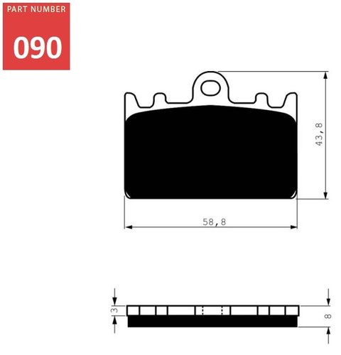 090 AD brzdov destiky GOLDFREN