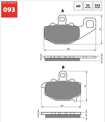 093 AD brzdov destiky GOLDFREN