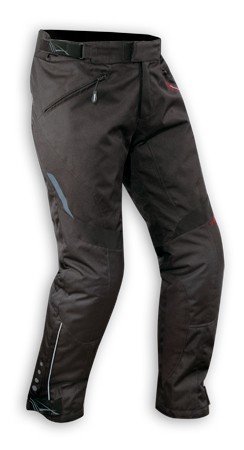 HYDRO - textilní černé moto kalhoty A-PRO