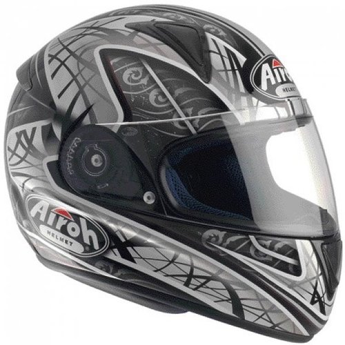 LEOX TRIBAL LXT16 - integrální šedá moto helma Airoh