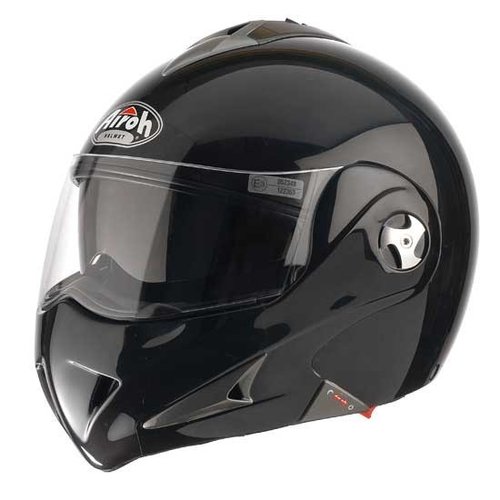 MATHISSE RS Sport MTRS02 - výklopná černá moto helma Airoh