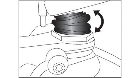 13911 - maneta Telelever BMW Ariete