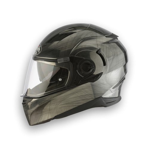 MOVEMENT GRAPHITE MV52 - integrální šedá moto helma Airoh