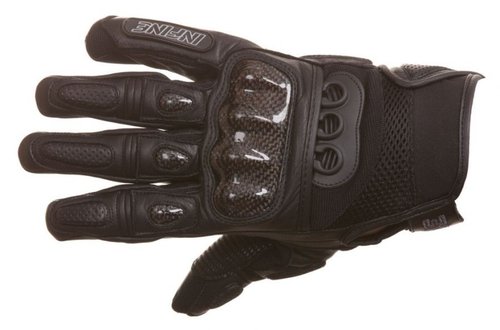 OCT-311 - krátké letní černé moto rukavice INFINE, 2.jakost