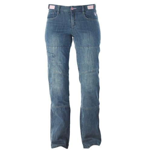 OXYD E4532F - dámské modré jeans moto kalhoty IXON