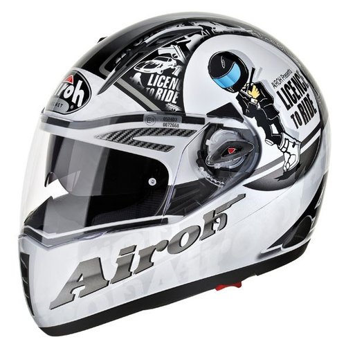 PIT ONE XR RIDE PTXR16 - integrální šedá moto helma Airoh