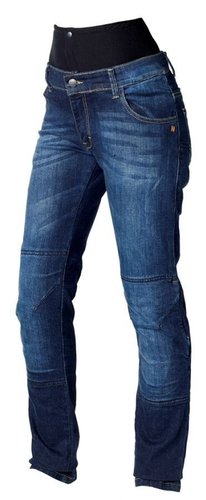 STONE HPS405F - dmsk modr kevlarov jeans moto kalhoty HEVIK