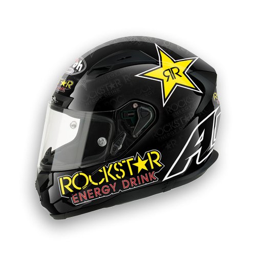 T600 ROCKSTAR T6RK17 - integrln ern moto helma AIROH