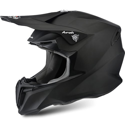 TWIST COLOR TW11 - off-road černá moto helma AIROH