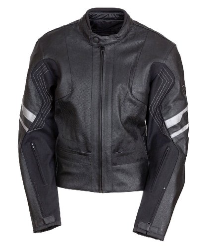 ETERNITY - kožená černá moto bunda INFINE