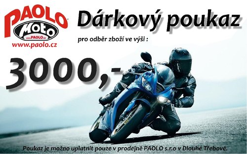 DRKOV POUKAZ PAOLO 3000,-K