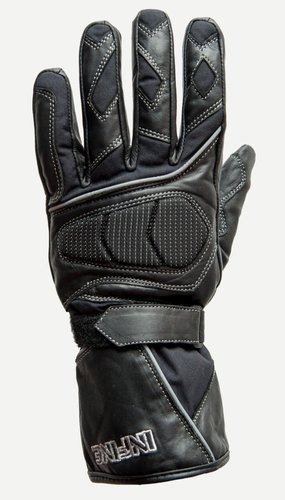 OCT-120 zimní černé kožené moto rukavice INFINE