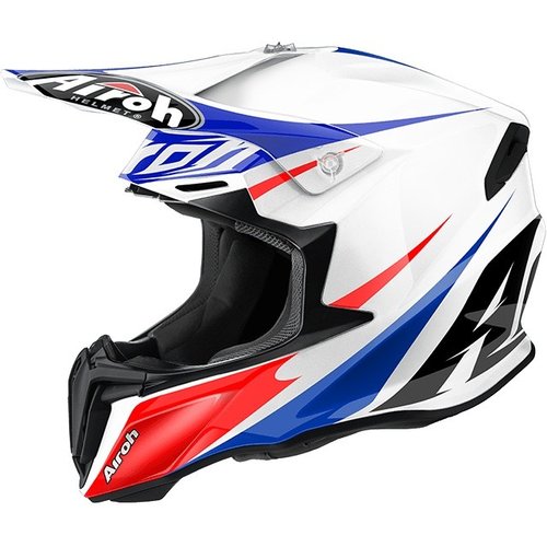 TWIST FREEDOM TWFR38 - off-road trikolor moto helma AIROH