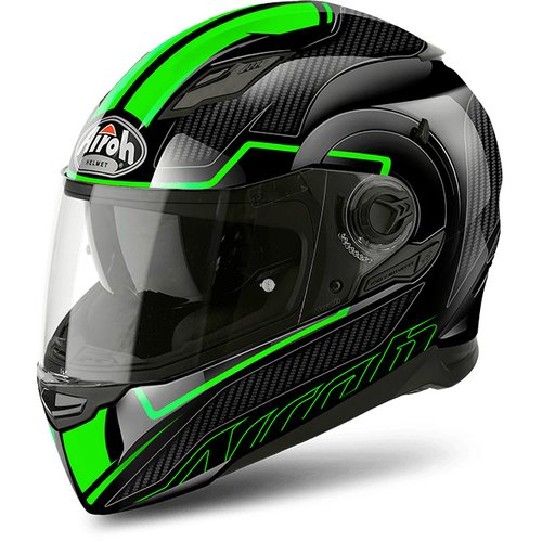 MOVEMENT S FASTER MVSFS70 - integrální zelená moto helma Airoh