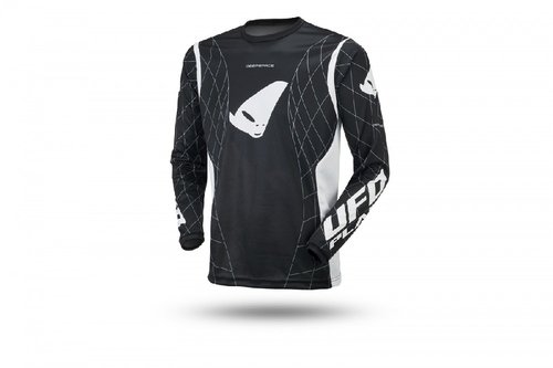 DEEPSPACE 4481-K černobílý off-road dres UFO
