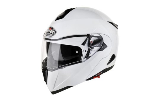 C100 COLOR C114 - výklopná bílá moto helma Airoh