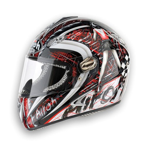 DRAGON SPRITZ DRSP17 - červená integrální moto helma Airoh