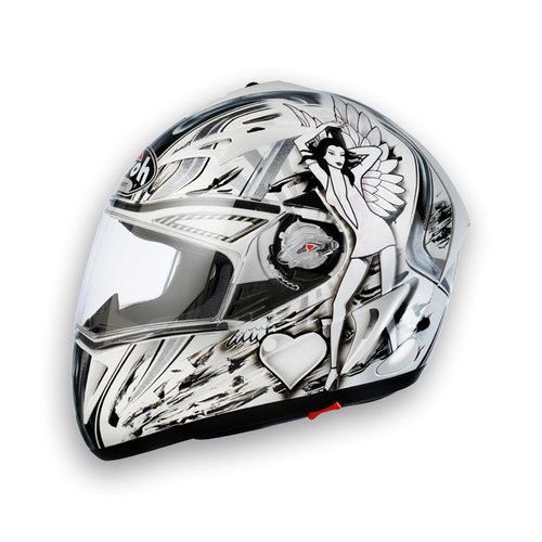 FORCE DOUBLE ANGEL FCDA17 - integrln bl moto helma Airoh