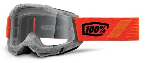 ACCURI 2 - šedo-oranžové off-road brýle 100%