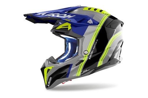 AVIATOR 3.0 HIMA  AV3H18 - off-road modr moto helma Airoh