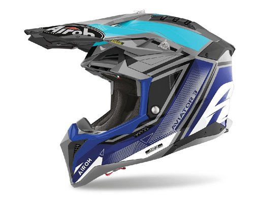 AVIATOR 3.0 LEAGUE  AV3LE18 - off-road modr moto helma Airoh