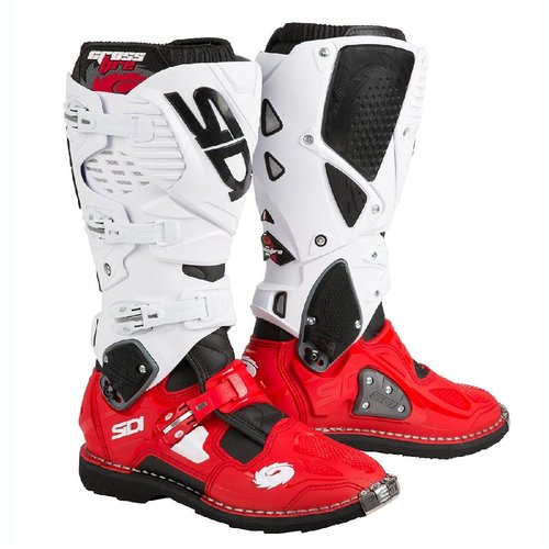 CROSSFIRE 3 - erveno-bl off-road moto boty SIDI