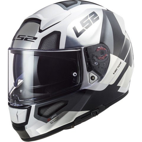 VECTOR FT2 AUTOMAT FF397 bílo-šedá integrální helma LS2