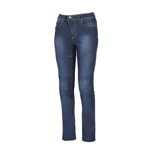 MEMPHIS LADY HPS410F - dmsk modr kevlarov jeans moto kalhoty HEVIK