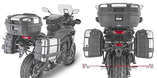KLO2159MK nosi bonch kufr YAMAHA Tracer 9 / Tracer 9 GT / GT+ (21-24)