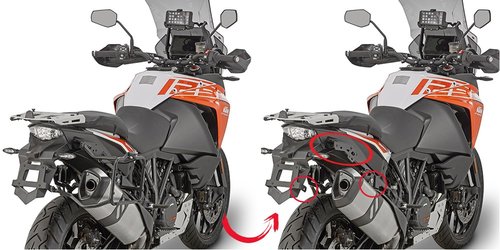 KLR7706 nosič bočních kufrů KTM 1050 / 1090 / 1190 / 1290 (13-20)