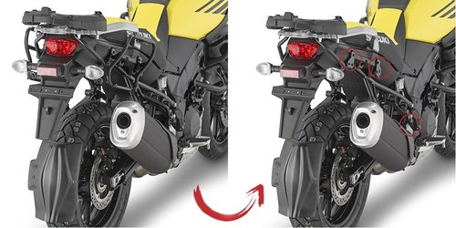 KLXR3114 nosi bonch kufr SUZUKI DL 1000 V-Strom (17-19)