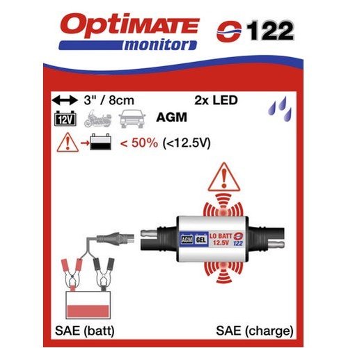 SAE-122 doplky k nabjekm Optimate a Tecmate