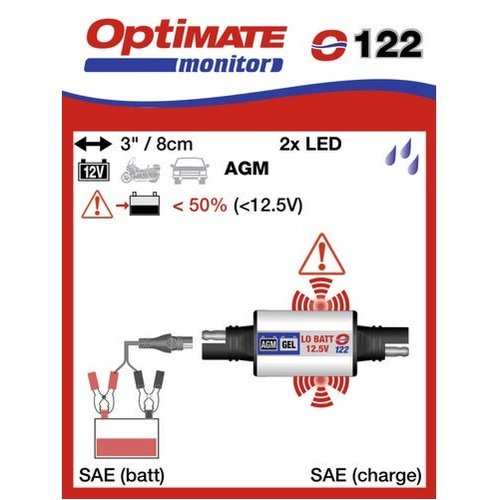 SAE-122 doplky k nabjekm Optimate a Tecmate