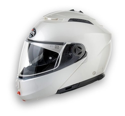 PHANTOM PH112 - výklopná bílá moto helma Airoh