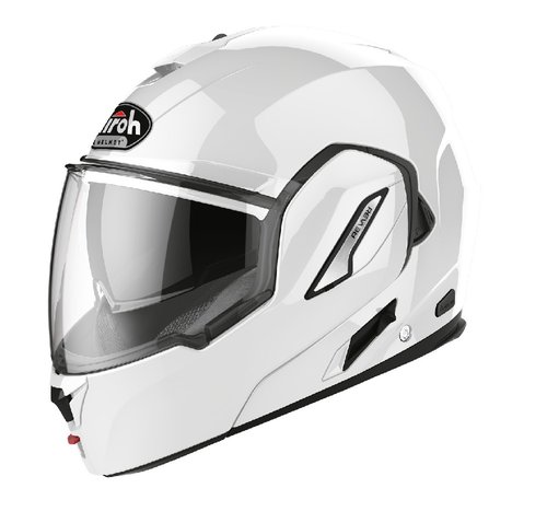 REV19 COLOR RE1914 - překlopná bílá moto helma Airoh