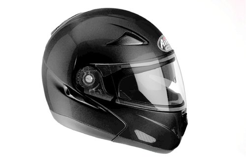 S56 COLOR S5656 - výklopná černá moto helma Airoh