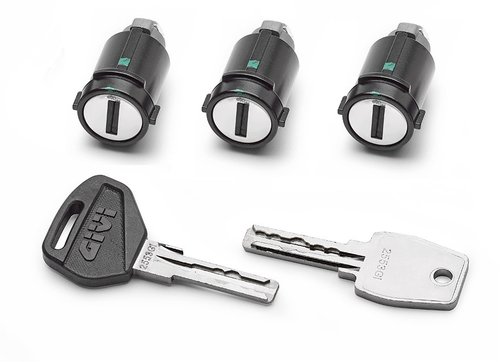 SLR103 - sada 3 bezpenostnch zmk na kufry GIVI OBKEV..