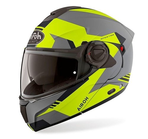 SPECKTRE CLEVER SPECCL31 - vklopn lut fluo moto helma Airoh